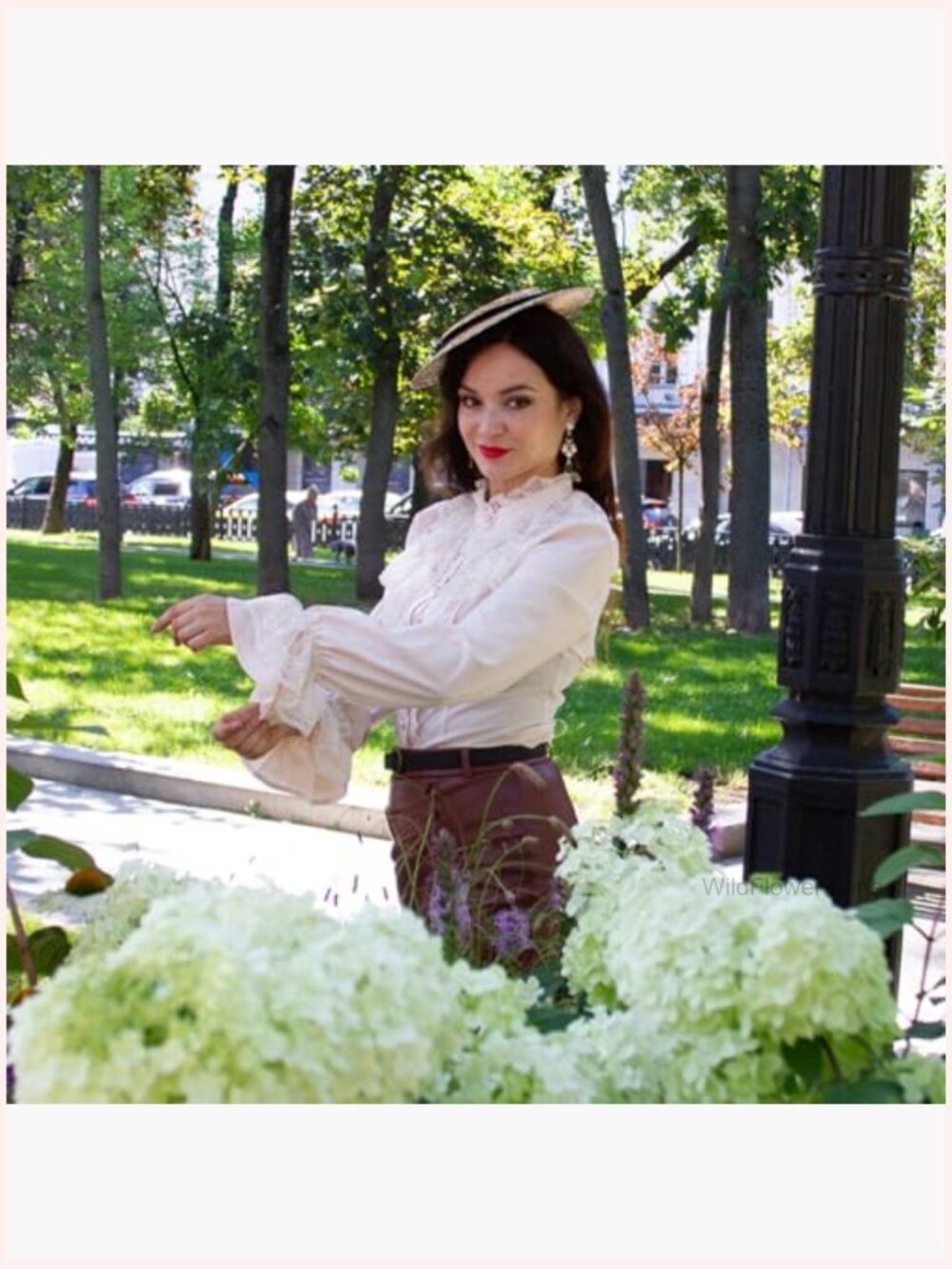 Victorian Blouse Long Sleeve Renaissance Shirt Gothic Button Down Tops - Picture 2 of 7